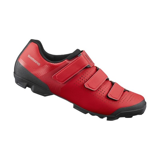 PROMOCJA BUTY SHIMANO R.47 SH-XC100M CZERWONE MTB -zdjęcie numer 1