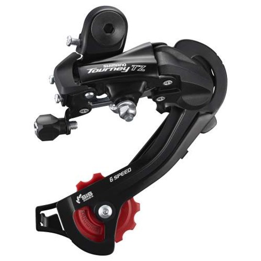 PRZERZUTKA TYŁ SHIMANO 6-RZ GS RD-TZ500 NA ŚRUBĘ -zdjęcie numer 1
