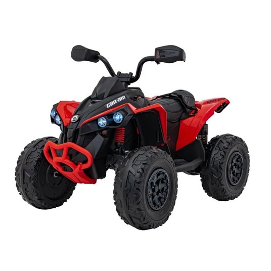 QUAD NA AKUMULATOR ATV CZERWONY -zdjęcie numer 1