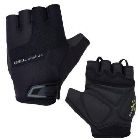 RĘKAWICZKI CHIBA Gel Comfort ROZM. 3XL czarne -zdjęcie numer 1