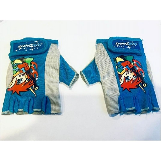 RĘKAWICZKI ROWEROWE DZIECIĘCE KZ-025 BOYS/GIRL -zdjęcie numer 1