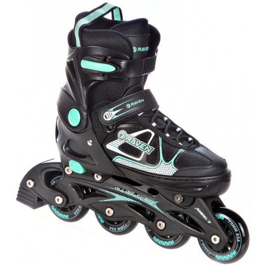 ROLKI RV SPIRIT ROZM. 37-40 /M/ BLACK/MINT -zdjęcie numer 1