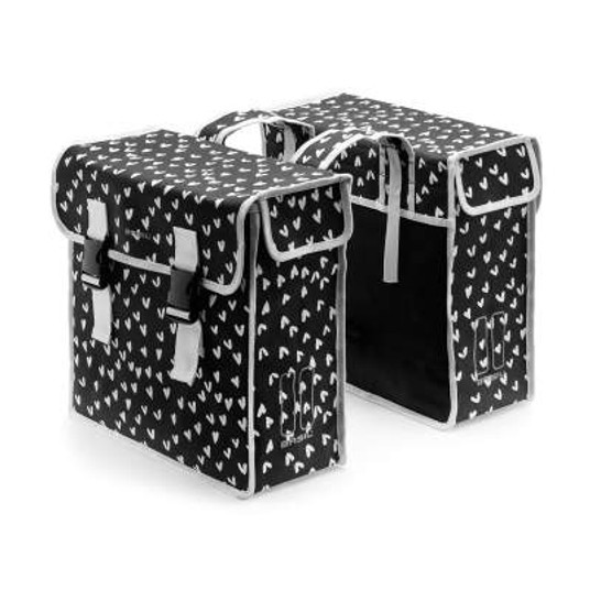 SAKWA BASIL MARA XL 35L WODOODPORNA CZARNA HEARTS -zdjęcie numer 1