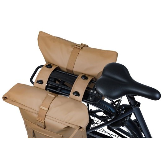 SAKWA BASIL PODWÓJNA BROOKLYN PANNIER 41L SYST MIK -zdjęcie numer 2