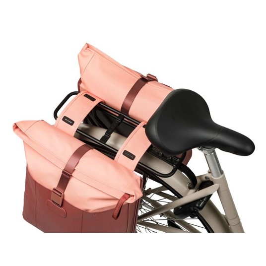 SAKWA BASIL PODWÓJNA VIVE 28-35L BURGUND/PINK -zdjęcie numer 3
