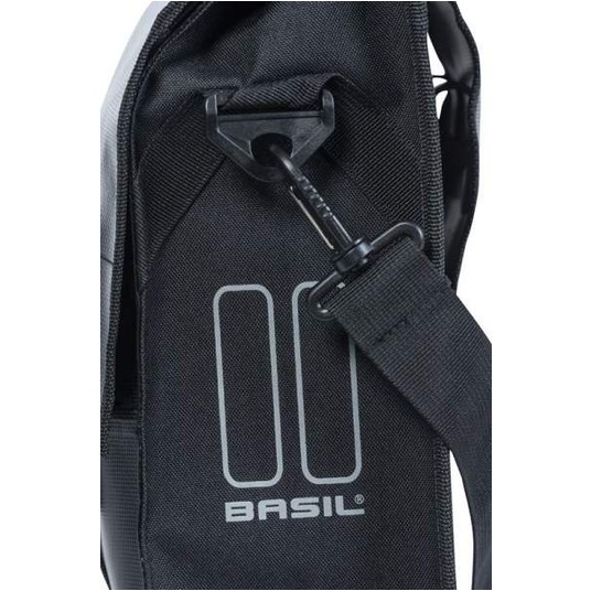 SAKWA BASIL URBAN 15-17L POJED.WODOODPORNA CZARNA -zdjęcie numer 2