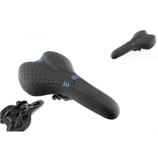 SIODŁO MTB 275x165mm XH-SD-03 SD-11 CZAR/NIEB -zdjęcie numer 1