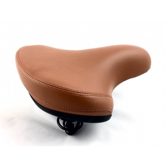 SIODŁO NA SPRĘŻYNIE BRĄZ -zdjęcie numer 1