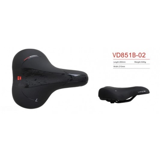 SIODŁO VADER COMFORT VD851B-02 260x210mm -zdjęcie numer 1