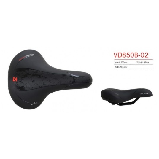 SIODŁO VADER VD850B-02 ELASTOMER 185x250mm -zdjęcie numer 1