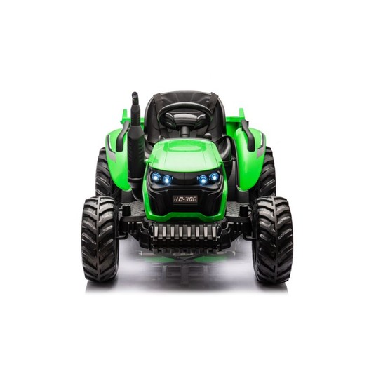 TRAKTOR Z PRZYCZEPĄ ZIELONY 24V Z PRZYCZEPĄ -zdjęcie numer 2