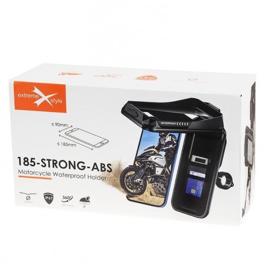 UCHWYT NA TELEFON MOTOCYKLOWY 185 STRONG ABS -zdjęcie numer 4