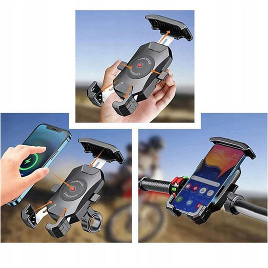 UCHWYT NA TELEFON R15 METAL /ROWER, MOTOCYKL/ -zdjęcie numer 3