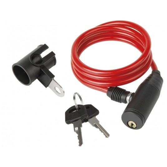 ZAMKNIĘCIE M-WAVE 100cm/6mm RÓŻNE KOLORY -zdjęcie numer 5