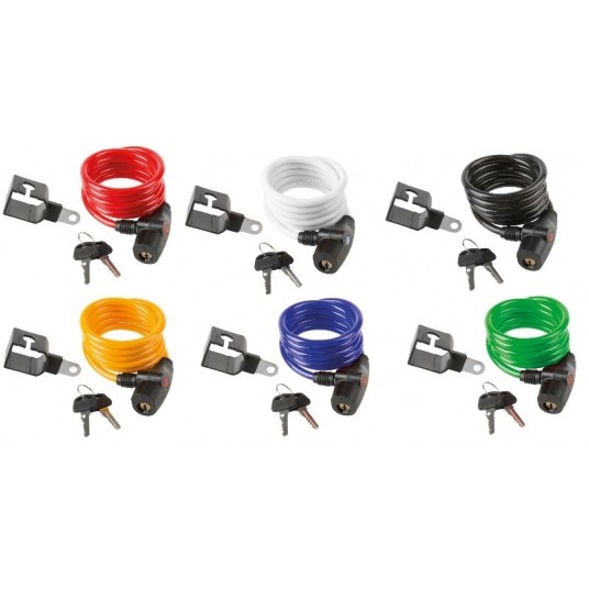ZAMKNIĘCIE M-WAVE 150cm/8mm RÓŻNE KOLORY -zdjęcie numer 1