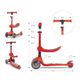 HULAJNOGA SCOOTER FUZZY RED -zdjęcie numer 3