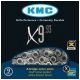 ŁAŃCUCH KMC 9rz 114ogn. X9 SREBRNY -zdjęcie numer 1
