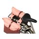 SAKWA BASIL PODWÓJNA VIVE 28-35L BURGUND/PINK -zdjęcie numer 3