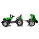 TRAKTOR Z PRZYCZEPĄ ZIELONY 24V Z PRZYCZEPĄ -zdjęcie numer 4
