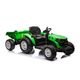 TRAKTOR Z PRZYCZEPĄ ZIELONY 24V Z PRZYCZEPĄ -zdjęcie numer 5