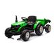 TRAKTOR Z PRZYCZEPĄ ZIELONY 24V Z PRZYCZEPĄ -zdjęcie numer 1