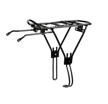 BAGAŻNIK 24-28" ALU CZARNY REG. POD TARCZĘ HLYJ-27