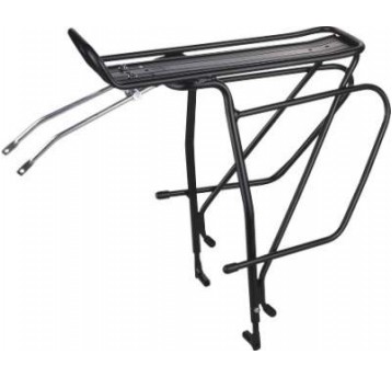 BAGAŻNIK KW-629-05 CZARNY DO ROW. Z HAM TARCZ.