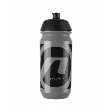 BIDON ACCENT COMPONENTS 500ml SZARO-CZARNY