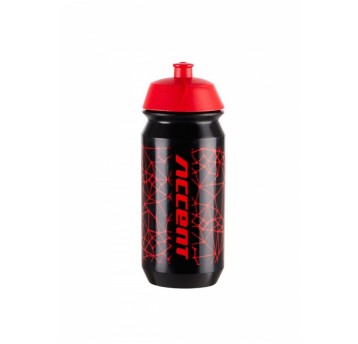 BIDON ACCENT HERO 500ml CZARNO-CZERWONY