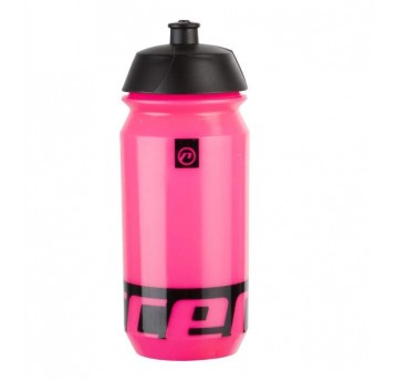 BIDON ACCENT PEAK 500ml RÓŻOWY FLUO-CZARNY