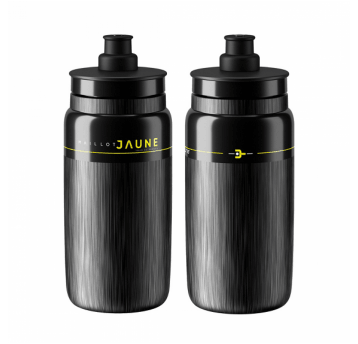 BIDON ELITE FLY TEAMS MAILLOT JAUNE BLACK 550ml