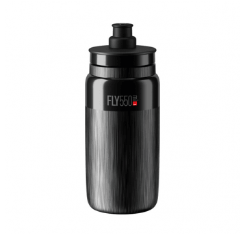 BIDON ELITE FLY TEX 550ml BLACK