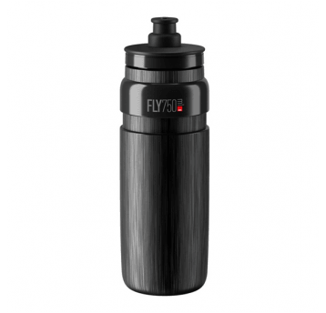 BIDON ELITE FLY TEX 750ml BLACK