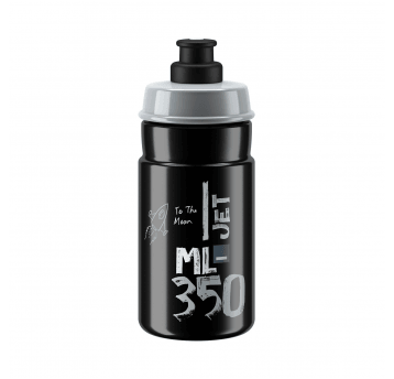 BIDON ELITE JET 350ml BLACK
