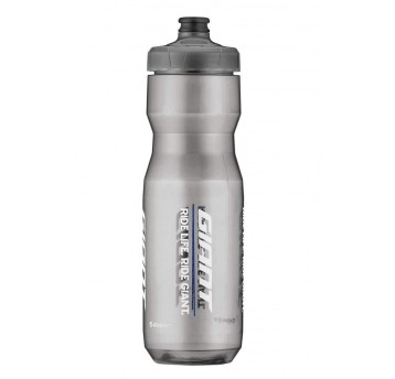 BIDON GIANT DOUBLE SPRING 0,75L CZARNY PRZEZROCZ.