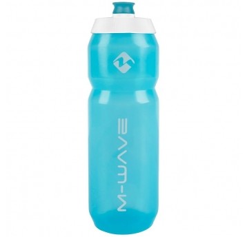 BIDON M-WAVE 750ml BLUE TRANSPARENT