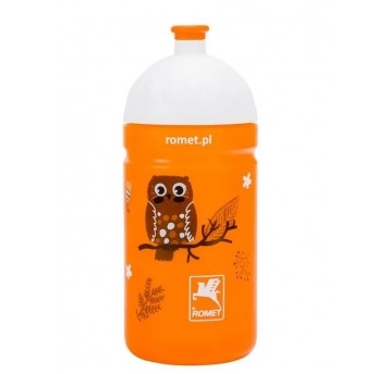 BIDON ROMET 0,5L DZIEC. POMARARAŃCZOWY