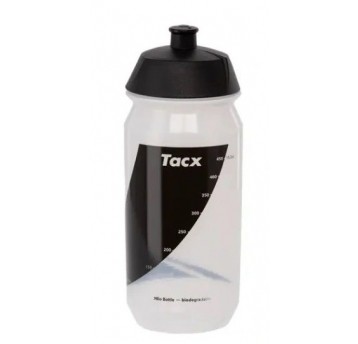 BIDON TACX SHIVA BIO 500ml TRANSPARENT CZARNY