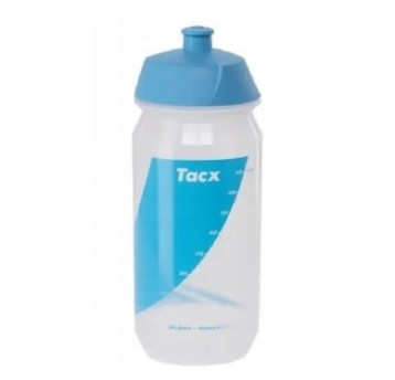 BIDON TACX SHIVA BIO 500ml TRANSPARENT NIEBIESKI