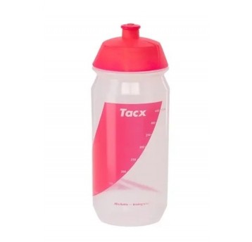 BIDON TACX SHIVA BIO 500ml TRANSPARENT RÓŻ