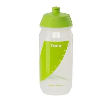BIDON TACX SHIVA BIO 500ml TRANSPARENT ZIELONY