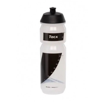 BIDON TACX SHIVA BIO 750ml TRANSPARENT CZARNY