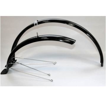 BŁOTNIKI 26" CZARNE KPL P+T METAL