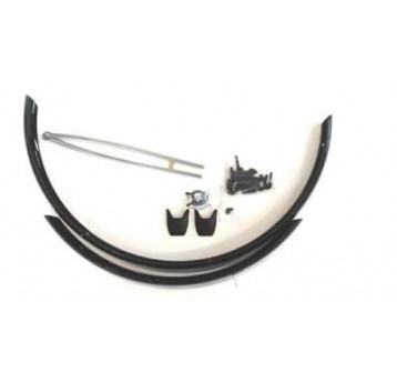 BŁOTNIKI 28"/48mm GRIP/ELEKTR + CHLAP. CZARNY