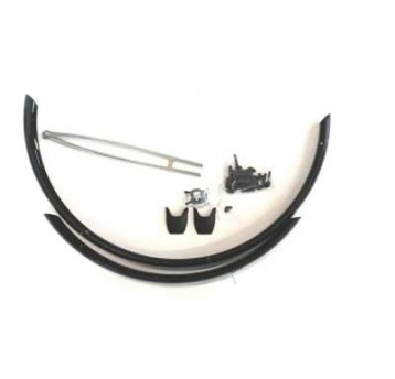 BŁOTNIKI 28"/48mm GRIP/ELEKTR + CHLAP. CZARNY