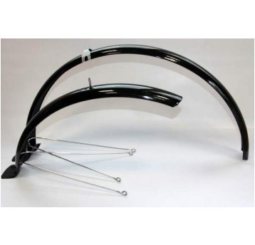 BŁOTNIKI 28" CZARNE KPL P+T METAL