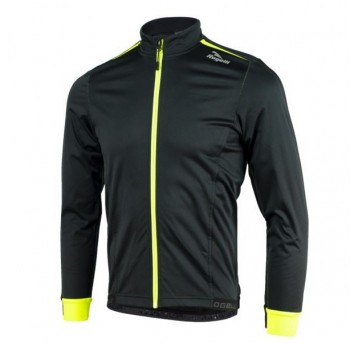 BLUZA ROGELLI CORE CZARNO-ŻÓŁTA ROZMIAR 3XL