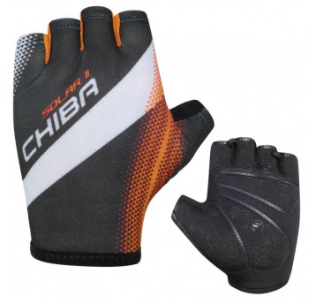 CHIBA rękawiczki SOLAR II L czarno pomar.