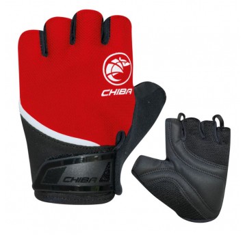 CHIBA rękawiczki YOUTH S czerwone