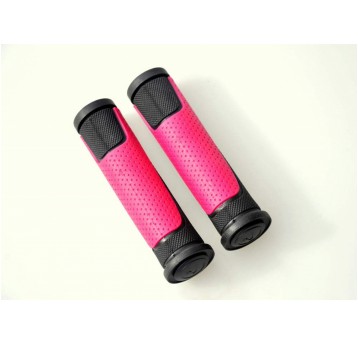 CHWYT KIER. ACCENT COMET 2D 125mm CZARNO-RÓŻOWE